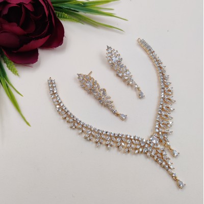 Sparkling Elegance Necklace Set 